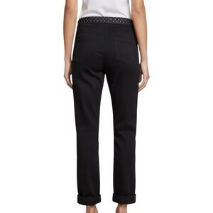 Joseph Ribkoff Slim Straight Leg Rolled Cuff Ankle Pants